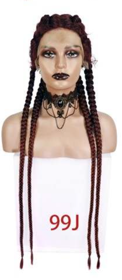 Braided Lace Front Wig