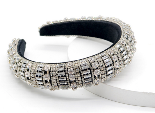 Rhinestone Beaded Headband