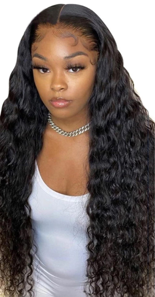 Water Wave 13x4 HD Lace 100% Human Hair