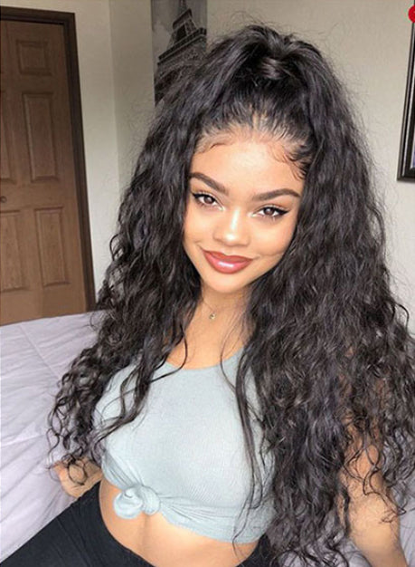 Water Wave 13x4 HD Lace 100% Human Hair