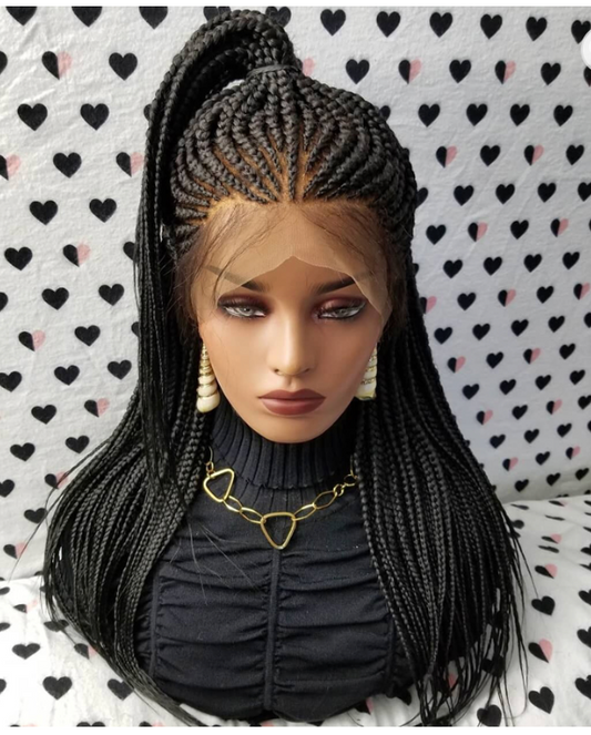 Braided Lace Front Wis 24"