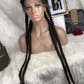 Braided Lace front Wig