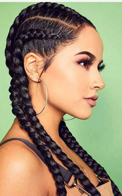 Braided Lace front Wig