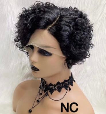 Lace Front Pixie Cut Human Hair Wig