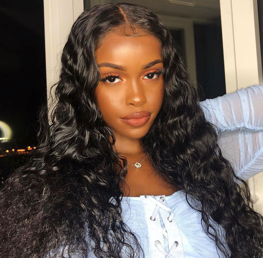 Water Wave 13x4 HD Lace 100% Human Hair